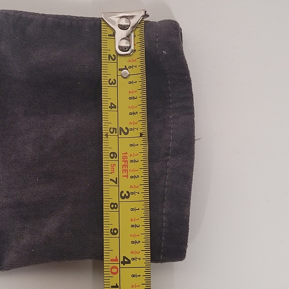 J Brand for Theory Super Skinny Mercury Jeans in grey velour US 23 - Picture 9 of 13